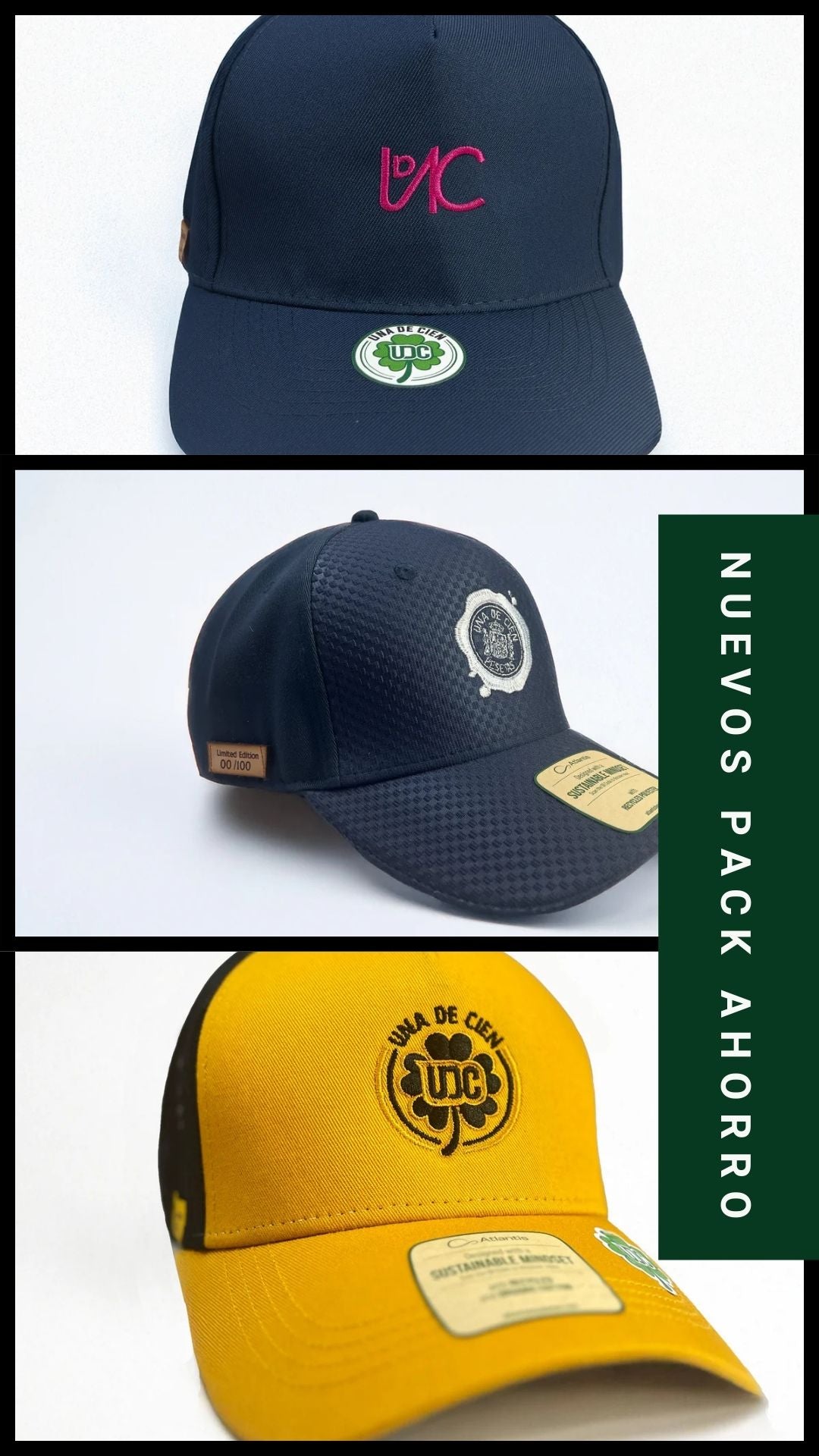 Pack Ahorro Gorras B